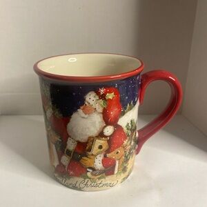 Certified International Christmas Mug by Susan Wigner